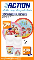 Gazetka promocyjna Action - Gazetka - ważna od 03.09 do 03.09.2024 - strona 1 - produkty: Disney, Talerz, Psi Patrol