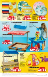 Gazetka promocyjna Kaufland - OFERTA TYGODNIA - Gazetka - ważna od 01.06 do 01.06.2021 - strona 49 - produkty: Por, Gra, Namiot, Huśtawka, Stolik, Ręcznik, Półka, Tunel, Brodzik