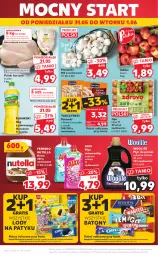 Gazetka promocyjna Kaufland - OFERTA TYGODNIA - Gazetka - ważna od 01.06 do 01.06.2021 - strona 56 - produkty: Piec, Płyn do prania, Kurczak, Nutella, Kujawski, Gra, Ajax, Jaja, Parówki, Tusz, Lody, Tarczyński, Woolite, Ferrero, Baton, Waga, Olej, Jabłka