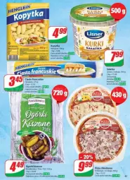 Gazetka promocyjna Dino - Gazetka - ważna od 29.10 do 29.10.2024 - strona 38 - produkty: Sałatka, Ciasto francuskie, Kopytka, Sałat, Pizza, Lisner