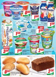 Gazetka promocyjna Dino - Gazetka - Gazetka - ważna od 28.12 do 28.12.2021 - strona 13 - produkty: Gra, Maślanka, Danone, Twaróg, Zott, Jogurt, Twaróg delikatny, Tera, Napój mleczny, Danio, Chleb, Napój, Olma, Bułka