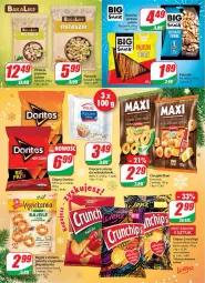 Gazetka promocyjna Dino - Gazetka - Gazetka - ważna od 28.12 do 28.12.2021 - strona 18 - produkty: Pistacje, Gin, Chipsy, Chrupki, Bajgle, Popcorn, Crunchips, Lorenz, Helio, Fa