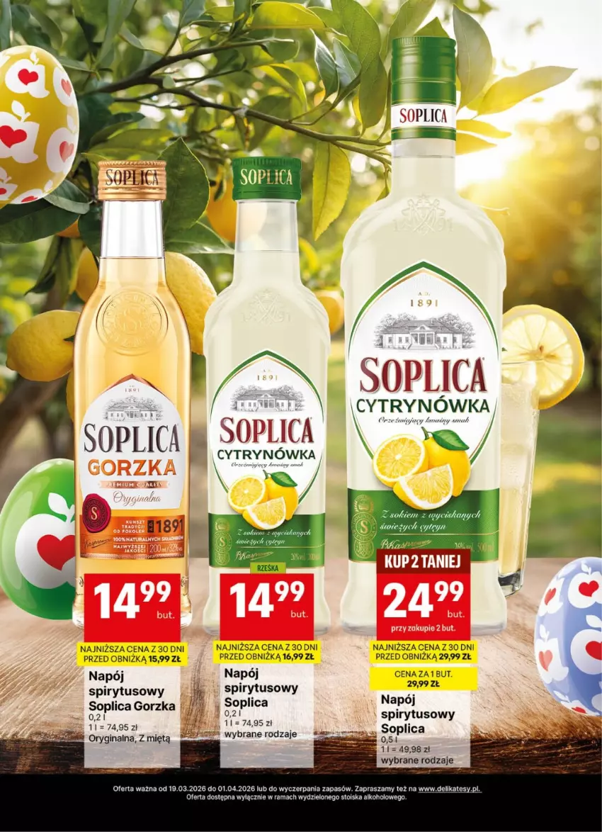 Gazetka promocyjna Delikatesy Centrum - Delibarek DC12-DC13 - ważna 19.03 do 01.04.2026 - strona 11 - produkty: Fa, Napój, Rama, Soplica