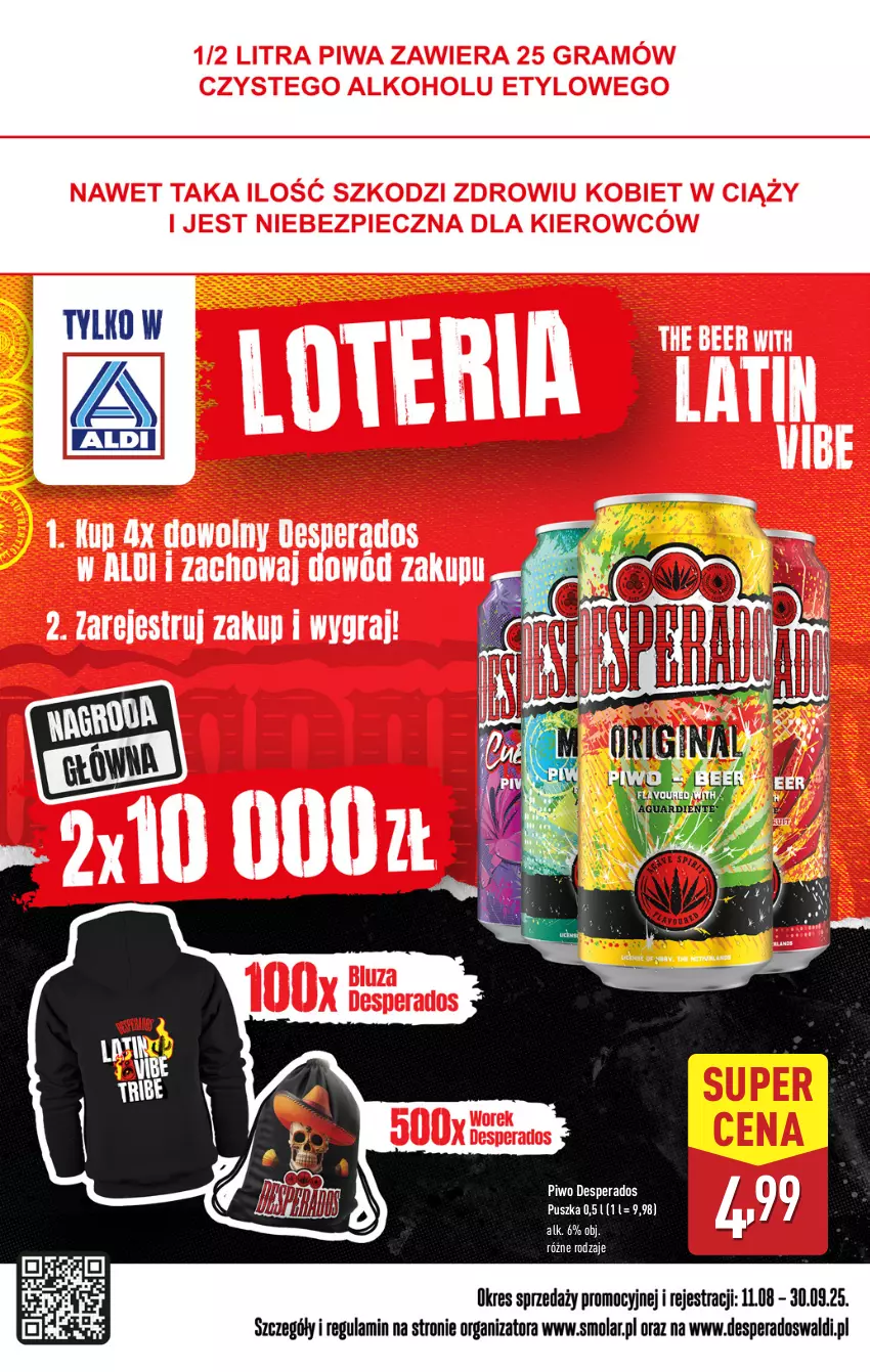 Gazetka promocyjna Aldi - Pełna oferta - ważna 18.08 do 23.08.2025 - strona 18 - produkty: Desperados, Piwo