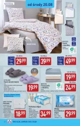 Gazetka promocyjna Aldi - Pełna oferta - Gazetka - ważna od 23.08 do 23.08.2025 - strona 28 - produkty: Pochłaniacz wilgoci, Top, Kapcie, Pościel, Poszewka, Prześcieradło, Pokrowiec, LG, Fa