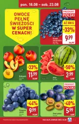Gazetka promocyjna Aldi - Pełna oferta - Gazetka - ważna od 23.08 do 23.08.2025 - strona 3 - produkty: Winogrona, Owoce, Arbuz, Wino, Nektar