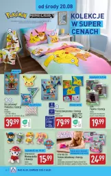 Gazetka promocyjna Aldi - Pełna oferta - Gazetka - ważna od 23.08 do 23.08.2025 - strona 30 - produkty: Sypialnia, Minecraft, Sok, Ser, Koc, Pościel, Kuchnia, Pościel dwustronna, Wełna, Poduszka