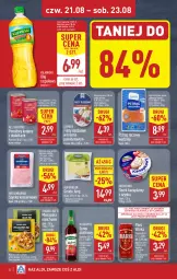 Gazetka promocyjna Aldi - Pełna oferta - Gazetka - ważna od 23.08 do 23.08.2025 - strona 34 - produkty: Piwa, Piwo, All Seasons, Kujawski, Ser, Gra, Hofburger, Pstrąg tęczowy, Serek kanapkowy, Warka, Szynka konserwowa, Szynka, Serek, Burger, Syrop, Hochland, Pstrąg, Mieszanka orzechowa, Gouda, Olej, Pomidory, Herbapol, Pomidory krojone