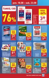 Gazetka promocyjna Aldi - Pełna oferta - Gazetka - ważna od 23.08 do 23.08.2025 - strona 7 - produkty: Krakus, Gry, Gra, Grenadier, Filet z mintaja, Produkty mrożone, Golden Seafood, Szynka, Pizza, Kotlet, Boczek, Kaszanka, Mintaj, Frytki, Kasza, Kiełbasa, Grenadier wędzony, Danie gotowe, Kiełbasa śląska