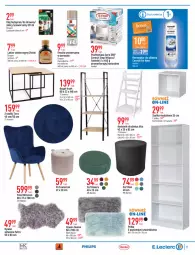 Gazetka promocyjna E Leclerc - Gazetka - ważna od 13.11 do 13.11.2021 - strona 11 - produkty: Top, Por, Inka, Philips, Tablet, Stolik, Klej, Winston, Regał, Kwietnik, Półka, Fotel, Drzwi, Dywan, Lakier, Ceresit, LG