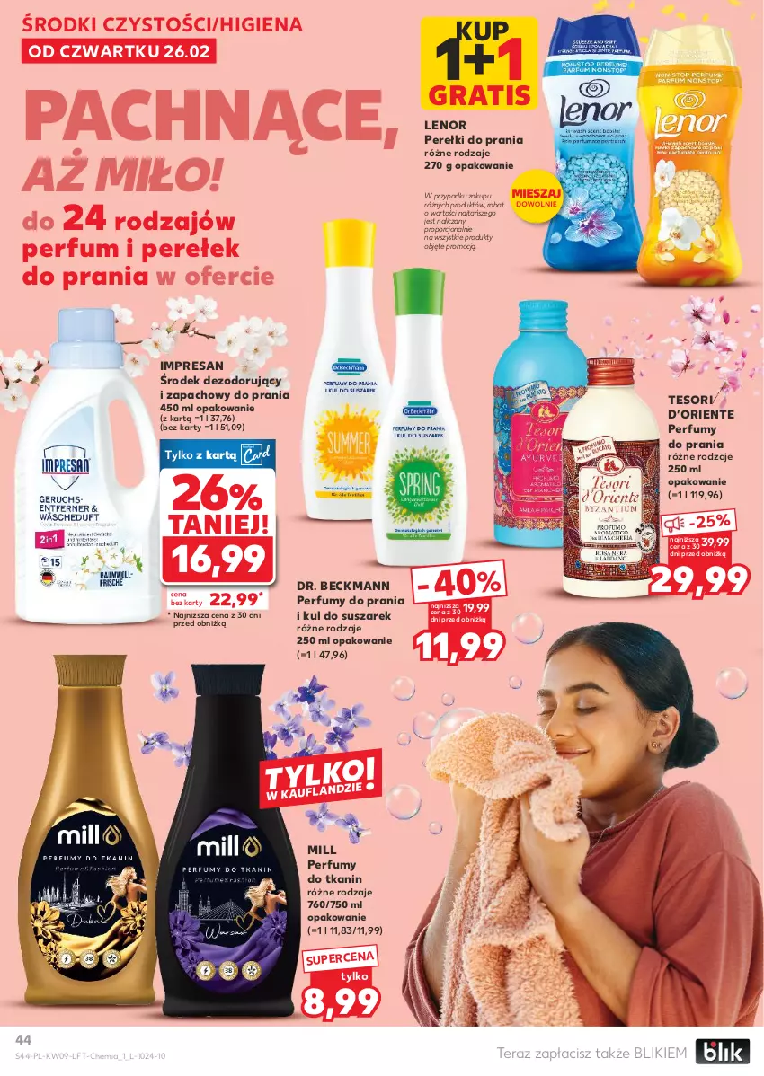 Gazetka promocyjna Kaufland - Gazetka tygodnia - ważna 26.02 do 04.03.2026 - strona 44 - produkty: Gra, Lenor, Perfum, Por, Tera