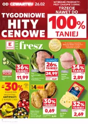 Gazetka promocyjna Kaufland - Gazetka tygodnia - Gazetka - ważna od 04.03 do 04.03.2026 - strona 8 - produkty: Piec, Rycki Edam, Warzywa, Ser, Bułka fitness, Filet z piersi indyka, Laur, Szynka, Edam, Pieczywo, Owoce, Waga, Olej, Bułka