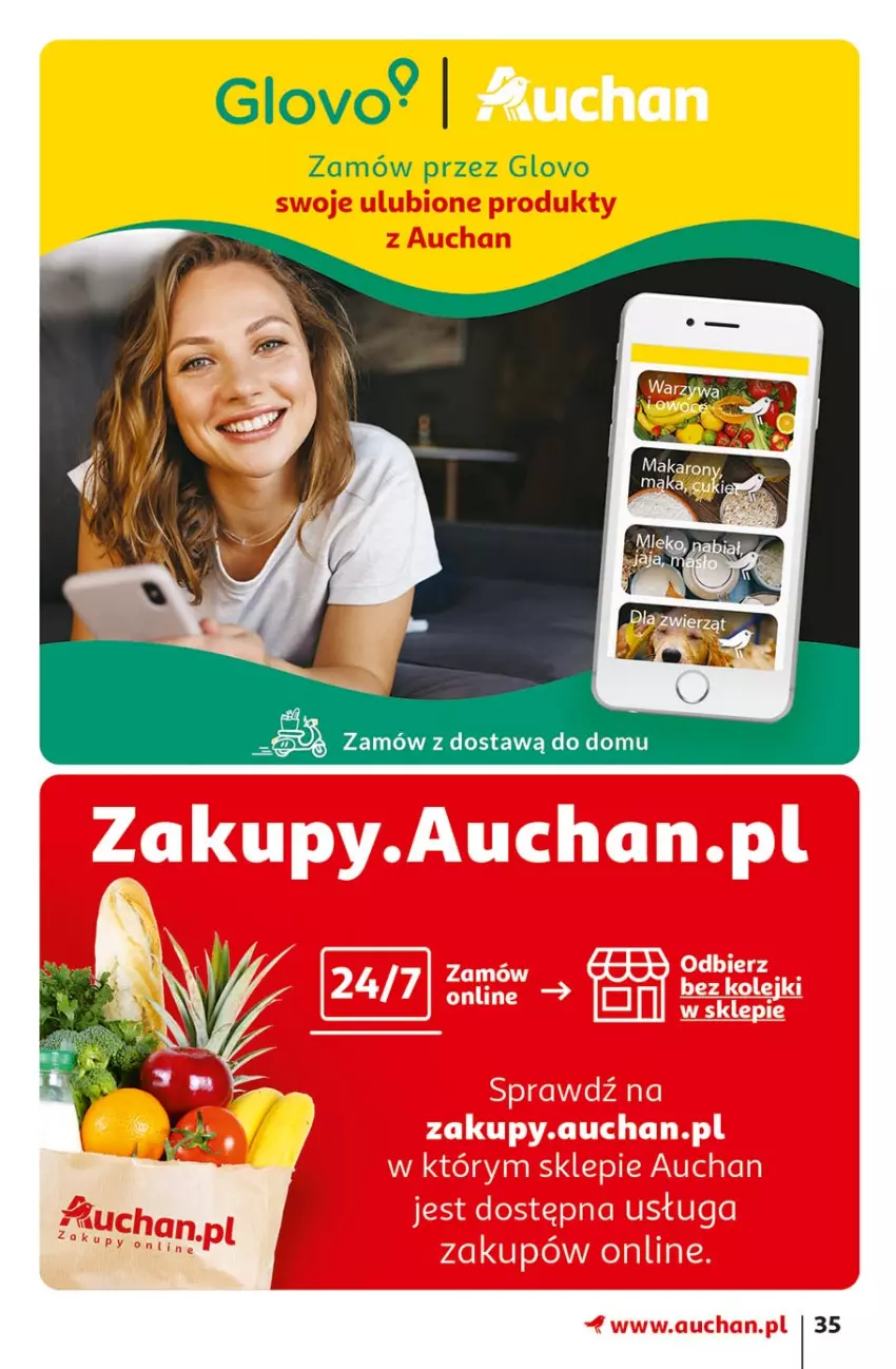 Gazetka promocyjna Auchan - Hiper Emocje Hipermarkety - ważna 17.06 do 23.06.2021 - strona 35