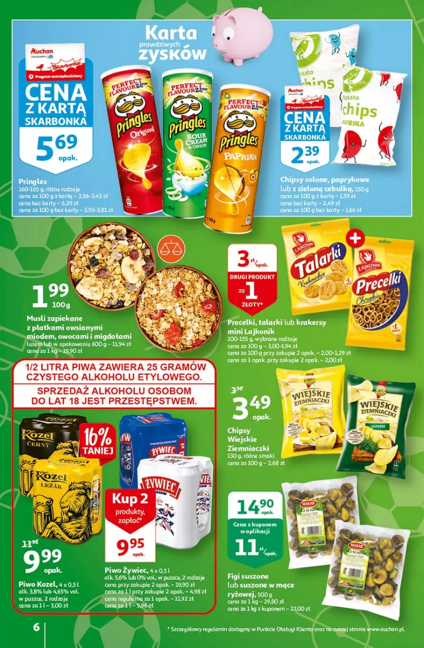 Gazetka promocyjna Auchan - Hiper Emocje Hipermarkety - ważna 17.06 do 23.06.2021 - strona 6 - produkty: Gra, Piwa