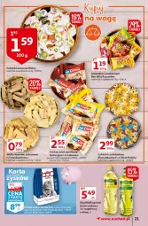 Gazetka promocyjna Auchan - Hiper Emocje Hipermarkety - Gazetka - ważna od 23.06 do 23.06.2021 - strona 21 - produkty: Kurczak, Cukier, Praliny, Chałwa, Cukierki czekoladowe, Wafle, Galaretka, Fanta, Cukierki, Gala, Kakao, Olej, Fa