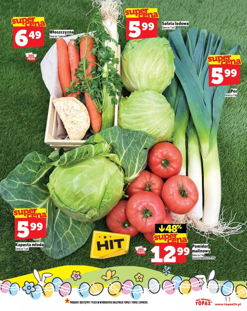 Gazetka promocyjna Topaz - Gazetka - ważna 10.04 do 16.04.2025 - strona 11 - produkty: Top