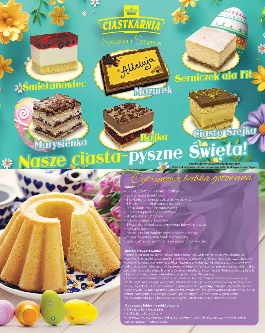 Gazetka promocyjna Topaz - Gazetka - ważna 10.04 do 16.04.2025 - strona 2 - produkty: Top