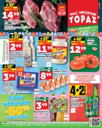 Gazetka promocyjna Topaz - Gazetka - Gazetka - ważna od 16.04 do 16.04.2025 - strona 1 - produkty: Piwo, Karkówka wieprzowa, Heineken, Tymbark, Waga, Masło, Napój, Fa