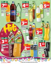 Gazetka promocyjna Topaz - Gazetka - Gazetka - ważna od 16.04 do 16.04.2025 - strona 26 - produkty: Top, Gin, 7up, Mirinda, Coca-Cola, Pepsi, Schweppes, Tymbark, Fanta, Sprite, Napój, Fa