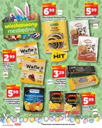 Gazetka promocyjna Topaz - Gazetka - Gazetka - ważna od 16.04 do 16.04.2025 - strona 4 - produkty: Top, Herbatniki Petit Beurre, HELCOM, Masa krówkowa, Ananas, Kawa, Wafle, Herbatniki, Syrop, Brzoskwinie, Helio, Bakalland, Wafle tortowe