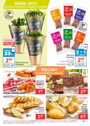 Gazetka promocyjna Carrefour - Gazetka Carrefour - Gazetka - ważna od 15.03 do 15.03.2021 - strona 3 - produkty: Piec, Sok, Pietruszka, Kolendra, Zioła w doniczce, Croissant, Bagietka, Pieczywo, Bagietka czosnkowa, Bazyl, Kabanos, Chleb, Bazylia, Bułka