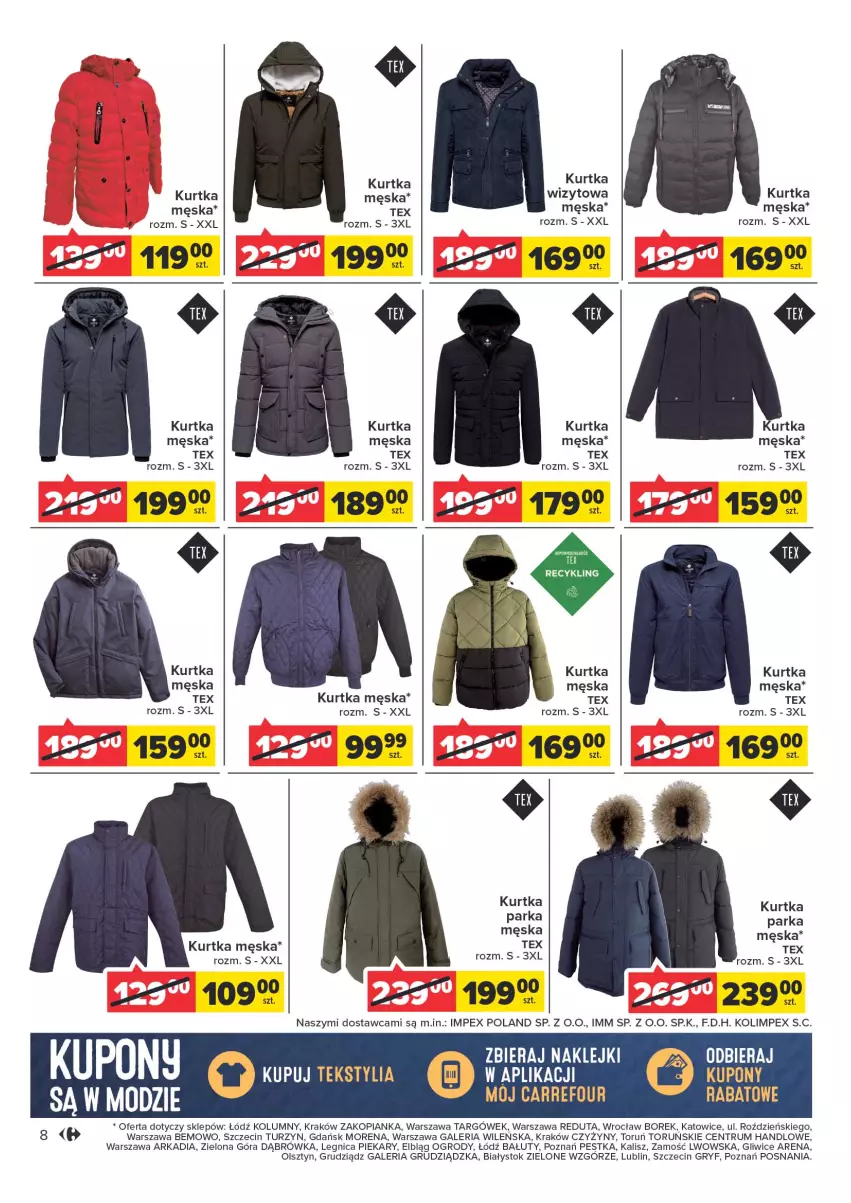 Gazetka promocyjna Carrefour - Gazetka Jesień trendy niesie - ważna 04.10 do 15.10.2022 - strona 8 - produkty: Gry, Klej, Kurtka, Parka, Rum