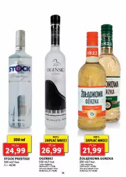 Gazetka promocyjna Lidl - Alkohole mocne - Gazetka - ważna od 13.06 do 13.06.2021 - strona 14 - produkty: Stock, Ogiński