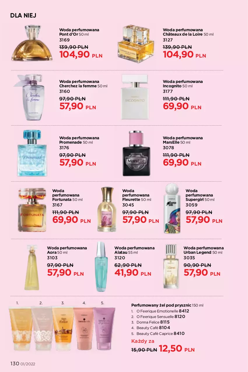 Gazetka promocyjna Faberlic - ważna 27.12.2022 do 16.01.2023 - strona 130 - produkty: Fortuna, Mars, Perfum, Woda, Woda perfumowana