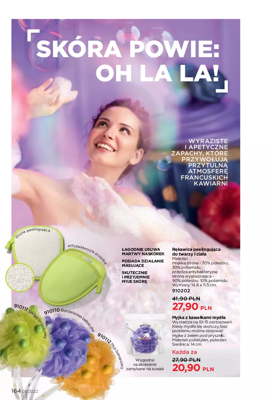 Gazetka promocyjna Faberlic - ważna 27.12.2022 do 16.01.2023 - strona 164 - produkty: Kawa, Mydło, Peeling