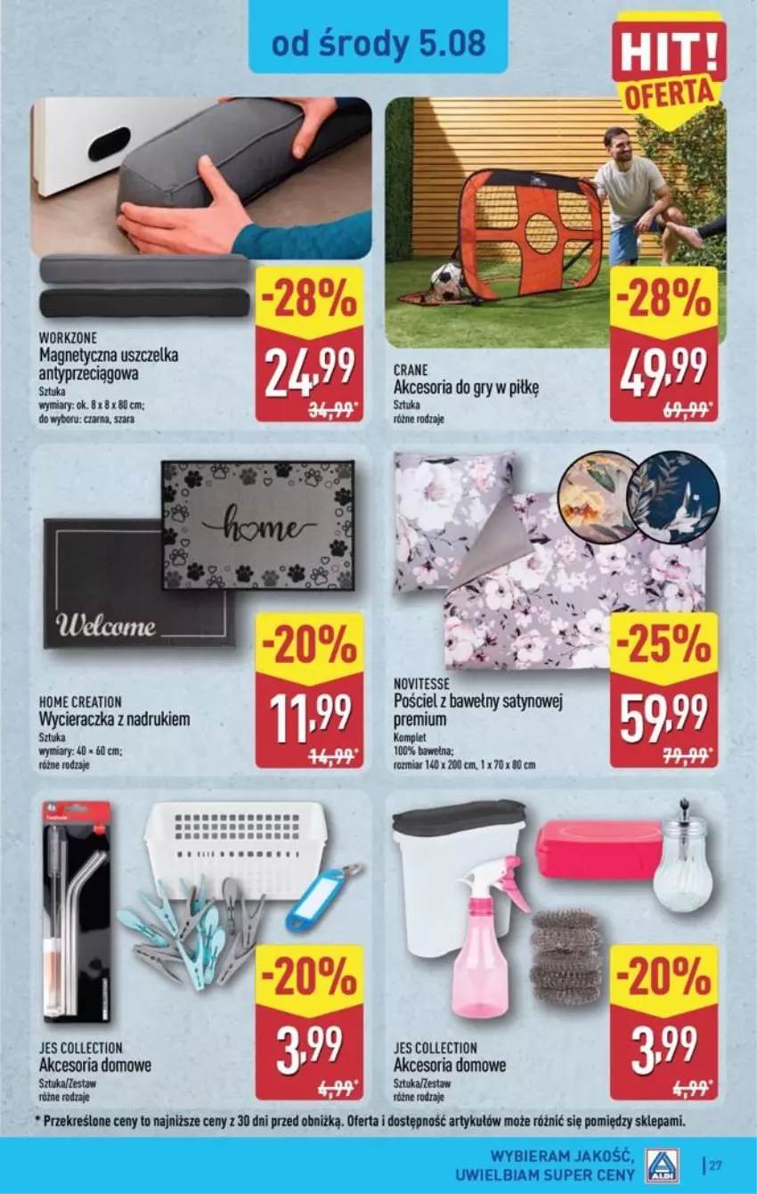 Gazetka promocyjna Aldi - Pełna oferta - ważna 03.08 do 08.08.2026 - strona 27 - produkty: Gry, Rama, Wełna