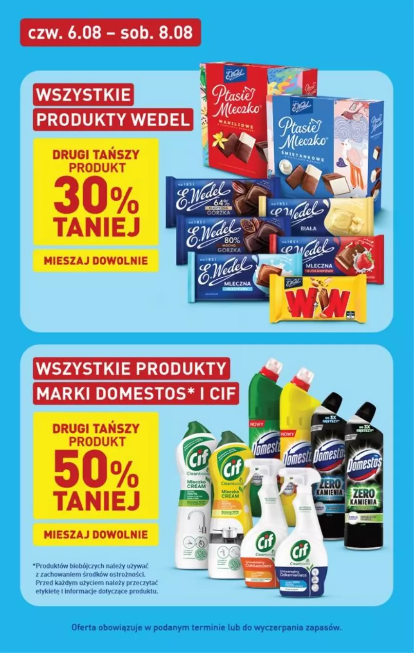 Gazetka promocyjna Aldi - Pełna oferta - ważna 03.08 do 08.08.2026 - strona 35 - produkty: Cif, Domestos