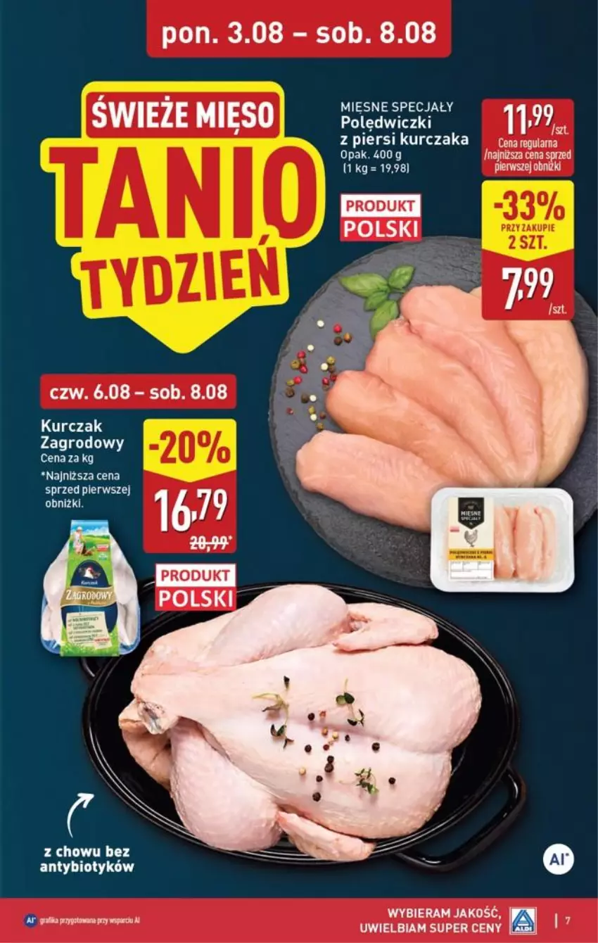 Gazetka promocyjna Aldi - Pełna oferta - ważna 03.08 do 08.08.2026 - strona 7 - produkty: Kurczak