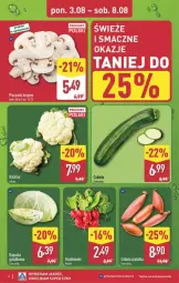 Gazetka promocyjna Aldi - Pełna oferta - Gazetka - ważna od 08.08 do 08.08.2026 - strona 4 - produkty: Piec, Kalafior, Gra, Szal, Pieczarki krojone, Grafika