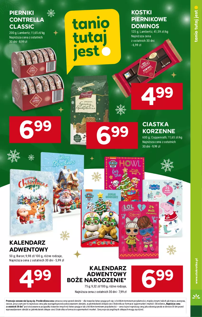 Gazetka promocyjna Stokrotka - Market Opole/Radom - ważna 07.11 do 13.11.2024 - strona 15 - produkty: Bakoma, Ciastka, Jogurt, Jogurt naturalny, Kalendarz, Kalendarz adwentowy, Mięso, Owoce, Piernik, Ser, Serek, Serek homogenizowany, Top, Warzywa