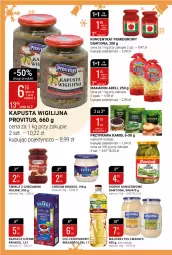 Gazetka promocyjna Bi1 - Święta zawsze razem - Gazetka - ważna od 24.12 do 24.12.2021 - strona 10 - produkty: Chrzan, Majonez, Koncentrat pomidorowy, Makaron, Dawtona, Krakus, Ser, Ogórki konserwowe, Rolnik, Olej rzepakowy, Kamis, Olej