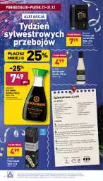 Gazetka promocyjna Aldi - Katalog spożywczy - Gazetka - ważna od 31.12 do 31.12.2021 - strona 10 - produkty: Sos, Ser, Sól, Ryż, Por, Noż, Gin, Cukier, Pasta wasabi, Sos sojowy, Tera, Plasterki, Serek, Sushi, Kawior, Wasa, Lanki, Ocet, LG