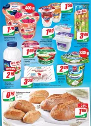 Gazetka promocyjna Dino - Gazetka - Gazetka - ważna od 22.06 do 22.06.2021 - strona 11 - produkty: Jogurt naturalny, Ser, Twaróg, Jogurt, Twaróg delikatny, Serek, Chleb, Bułka