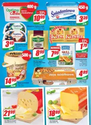 Gazetka promocyjna Dino - Gazetka - Gazetka - ważna od 22.06 do 22.06.2021 - strona 12 - produkty: Cheddar, Ser, Włoszczowski, Jaja, Jagr, Optima Cardio, Optima, Margaryna, Edam, Danio, Grill, Kasia