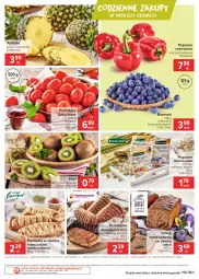 Gazetka promocyjna Carrefour - Gazetka Market - Gazetka - ważna od 22.02 do 22.02.2021 - strona 2 - produkty: Ser, Papryka czerwona, Papryka, Ananas, Kiwi, Popcorn, Feta, Chleb, Pomidory, Bakalland, Szpinak