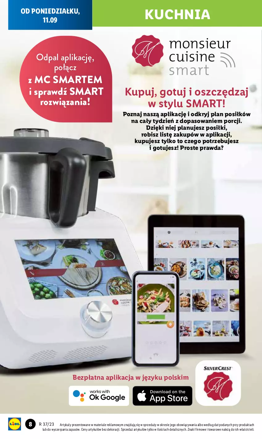 Gazetka promocyjna Lidl - GAZETKA - ważna 11.09 do 16.09.2023 - strona 8 - produkty: Kuchnia, Por