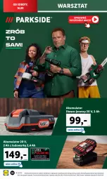 Gazetka promocyjna Lidl - GAZETKA - Gazetka - ważna od 16.09 do 16.09.2023 - strona 38 - produkty: Akumulator