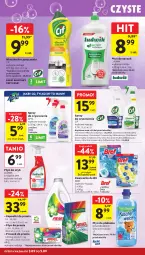 Gazetka promocyjna Intermarche - Gazetka promocyjna - Gazetka - ważna od 09.09 do 09.09.2026 - strona 36 - produkty: Płyn do prania, Ludwik, Odkamieniacz, Cif, Spray do czyszczenia, Zawieszka do wc, Bref, Proszek do prania, Odtłuszczacz, Mleczko, Płyn do płukania, Ariel, Kapsułki do prania, Płyn do szyb