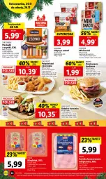 Gazetka promocyjna Lidl - GAZETKA - Gazetka - ważna od 26.11 do 26.11.2022 - strona 26 - produkty: Kurczak, Sok, Ser, Salami, Sokołów, Parówki, Hamburger, Kebab z kurczaka, Chipsy, Kaki, Szynka, Tarczyński, Burger, Kebab, LG