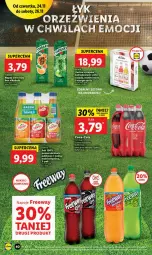 Gazetka promocyjna Lidl - GAZETKA - Gazetka - ważna od 26.11 do 26.11.2022 - strona 42 - produkty: Sok, Coca-Cola, Napoje, Syrop, Nektar