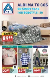 Gazetka promocyjna Aldi - Gazetka - ważna od 21.10 do 21.10.2023 - strona 1 - produkty: Gra, Sito, Plecak, Płaszcz, Dzieci, Woda, Fa