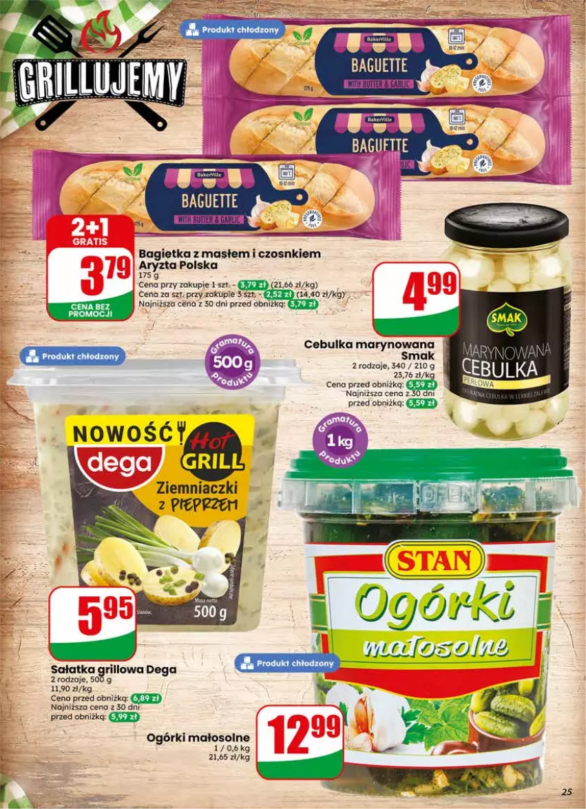 Gazetka promocyjna Dino - Gazetka 18 / 2026 - ważna 29.04 do 05.05.2026 - strona 25 - produkty: Bagietka, Dega, Grill, Pieprz, Sałat, Sałatka