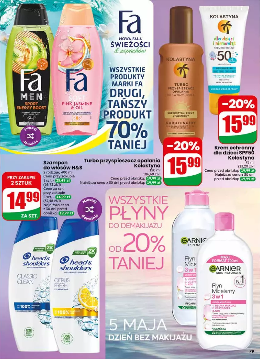 Gazetka promocyjna Dino - Gazetka 18 / 2026 - ważna 29.04 do 05.05.2026 - strona 79 - produkty: Dzieci, Fa, Garnier, Szampon