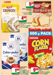 Gazetka promocyjna Dino - Gazetka 18 / 2026 - Gazetka - ważna od 05.05 do 05.05.2026 - strona 16 - produkty: Corn flakes, Mus, Cukier puder, Cukier, Diamant, Puder, Babka