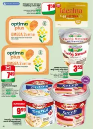 Gazetka promocyjna Dino - Gazetka 18 / 2026 - Gazetka - ważna od 05.05 do 05.05.2026 - strona 48 - produkty: Serek puszysty, Ser, Twaróg, Piątnica, Serek, Optima, Margaryna, Optima Omega3, Twój Smak
