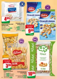 Gazetka promocyjna Dino - Gazetka 18 / 2026 - Gazetka - ważna od 05.05 do 05.05.2026 - strona 62 - produkty: Orzeszki, Popcorn, Felix, Orzeszki ziemne, Helio, Krakersy, Fa